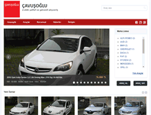 Tablet Screenshot of cavusogluotomotiv.com